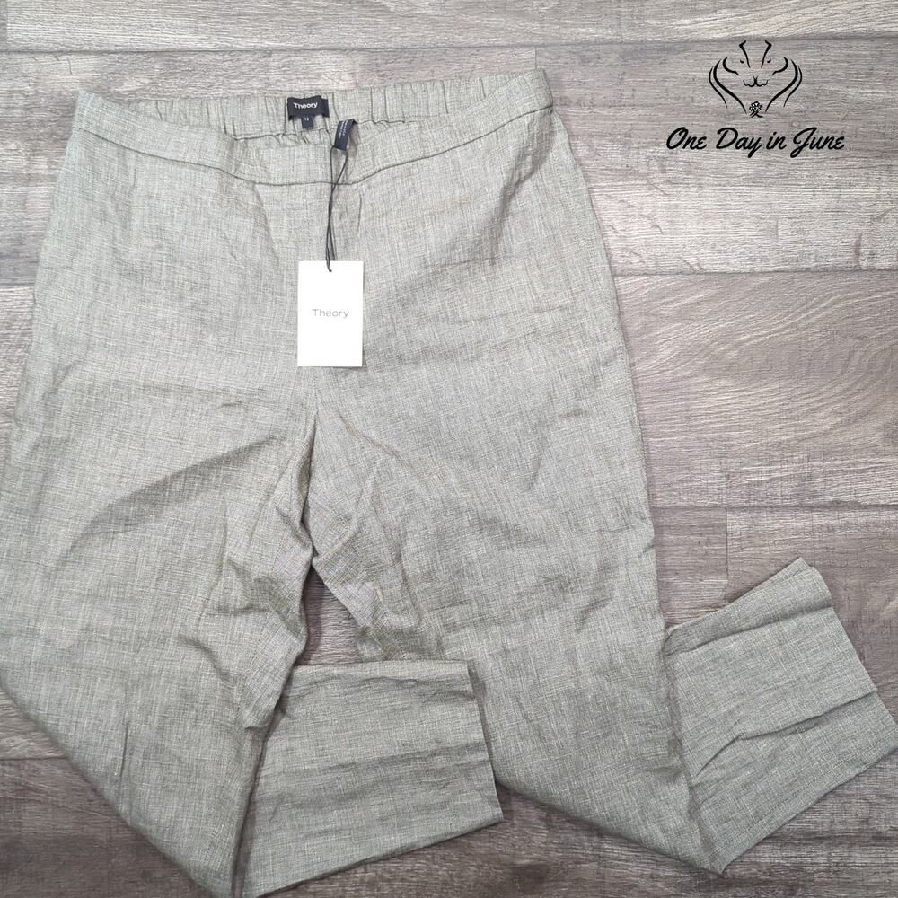 Theory Linen Pants Size 12